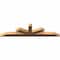 Ekena Millwork Saratoga Smooth Timber Gable Bracket, Western Red Cedar, 96"W x 24"H x 5 1/2"D x 5 1/2"F, 6/12 Pitch GBW096X24X0606SAR00SWR - alternate 3